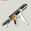 Automatic Gel blaster gun — TOY GUN, AP90 Made of high quality materialsy - Transparent Acrylic GOLDEN. Fully Automatic / Semi-Automatic. Grenade Launcher | Stress Relief Toy | Not for Indoor Use | For Adults Only