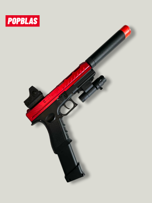 Glock-Style Electric Gel Blaster – TOY GUN, Full Auto / Semi Auto, For Adults, Stress Relief, for Outdoor Games