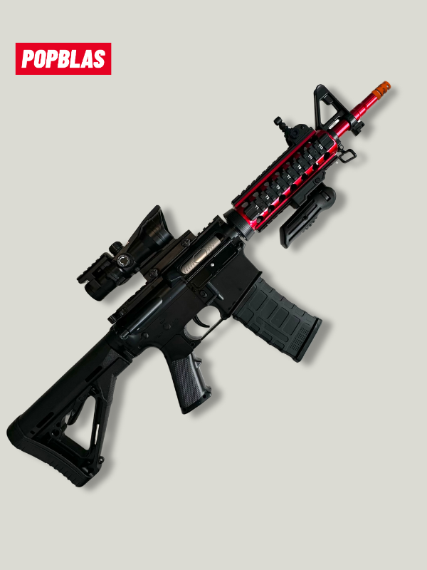Automatic Gel blaster gun — TOY GUN, New Color M416 RIFLE, Made of high quality materialsy. Fully Automatic / Semi-Automatic. Grenade Launcher | Stress Relief Toy | Not for Indoor Use | For Adults Only