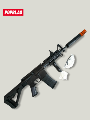 Automatic Gel blaster gun — TOY GUN, M416 RIFLE, Made of high quality materialsy. Fully Automatic / Semi-Automatic. Grenade Launcher | Stress Relief Toy | Not for Indoor Use | For Adults Only
